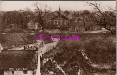 Scotland Postcard - Currie Kirk Village, Edinburgh  BH2138