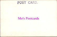 Load image into Gallery viewer, Back of a postcard with &#39;Mo&#39;s Postcards&#39; text in purple.
