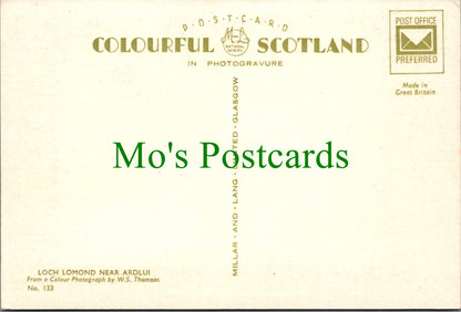 Scotland Postcard - Loch Lomond Near Ardlui  SW13751