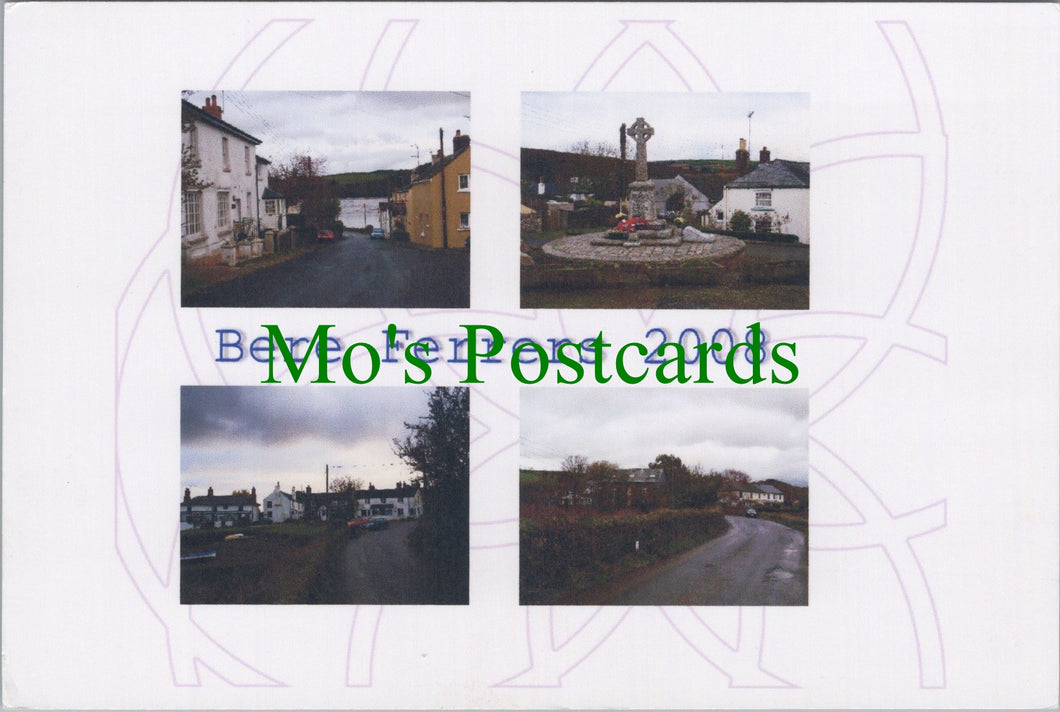 Devon Postcard - Views of Bere Ferrers 2008 -  SW13637