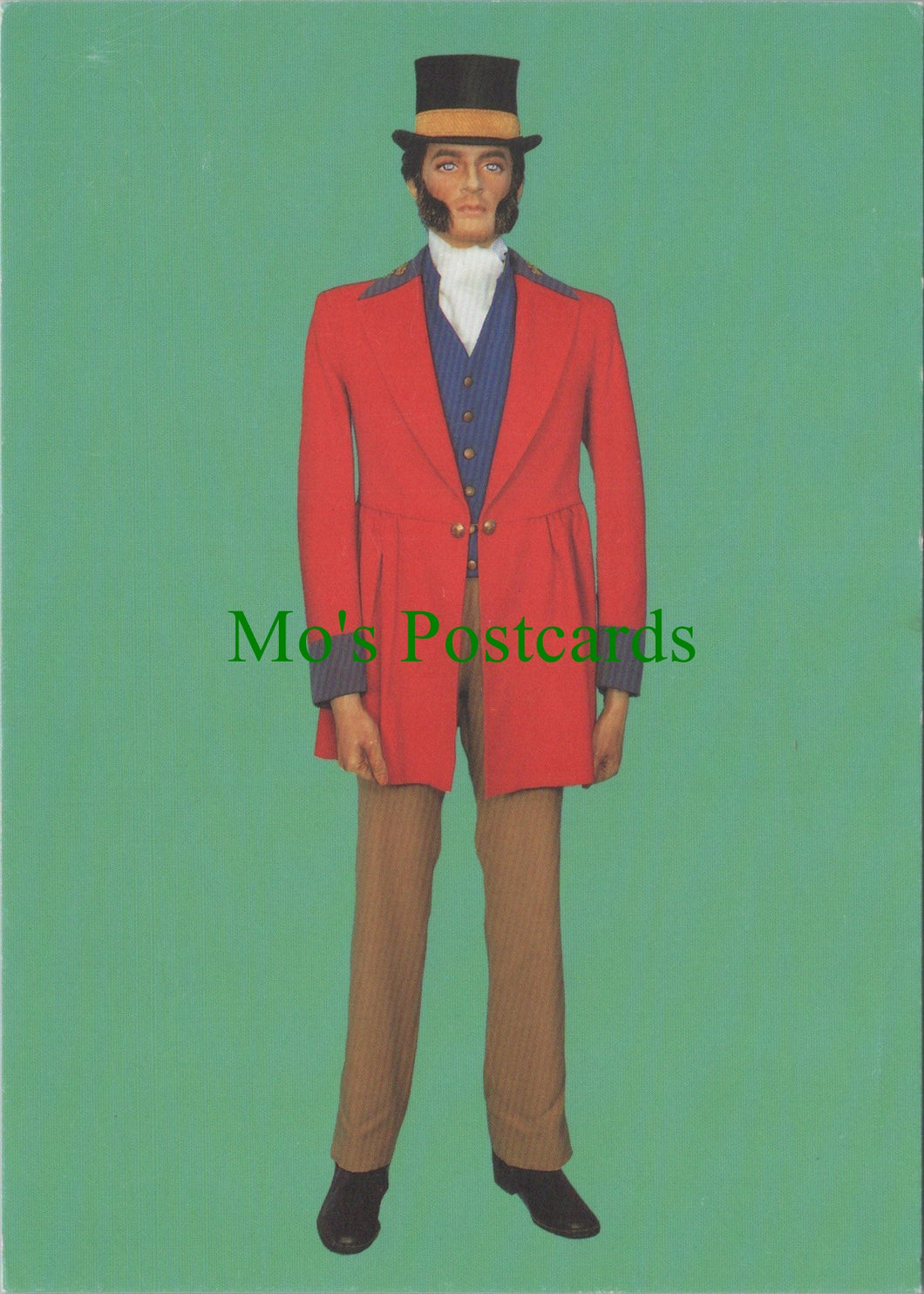 Postal Museum Postcard - Letter Carrier's Uniform 1855-1860 - SW13703