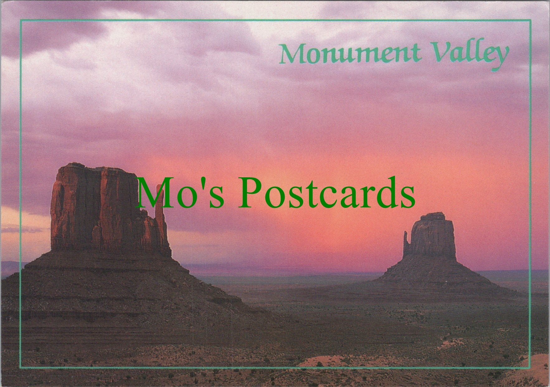 America Postcard - The Mittens, Monument Valley, Arizona  SW13711