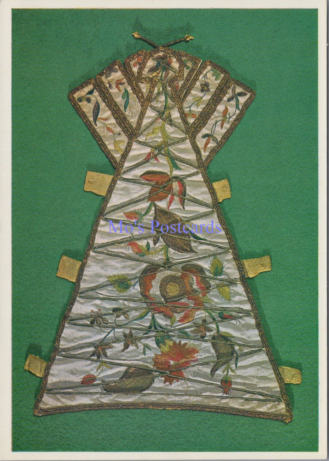 Fashion Postcard - English Costume, Silk Stomacher SW14053