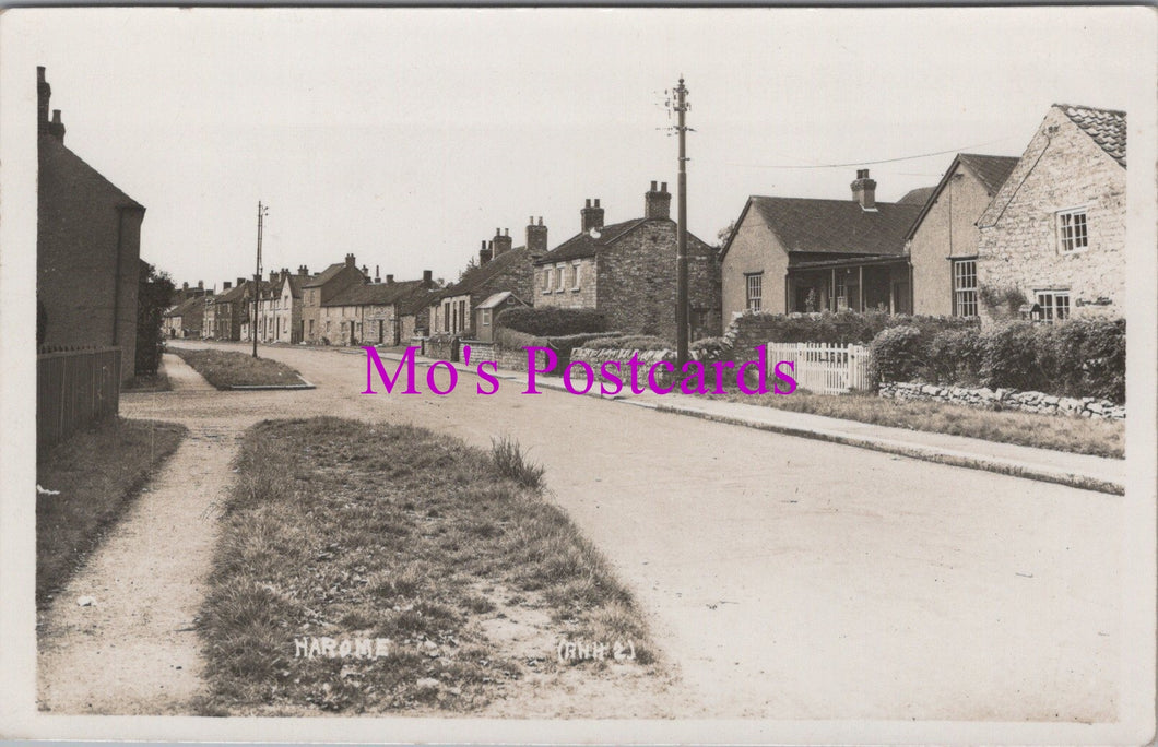Yorkshire Postcard - Harome Village  SW15338