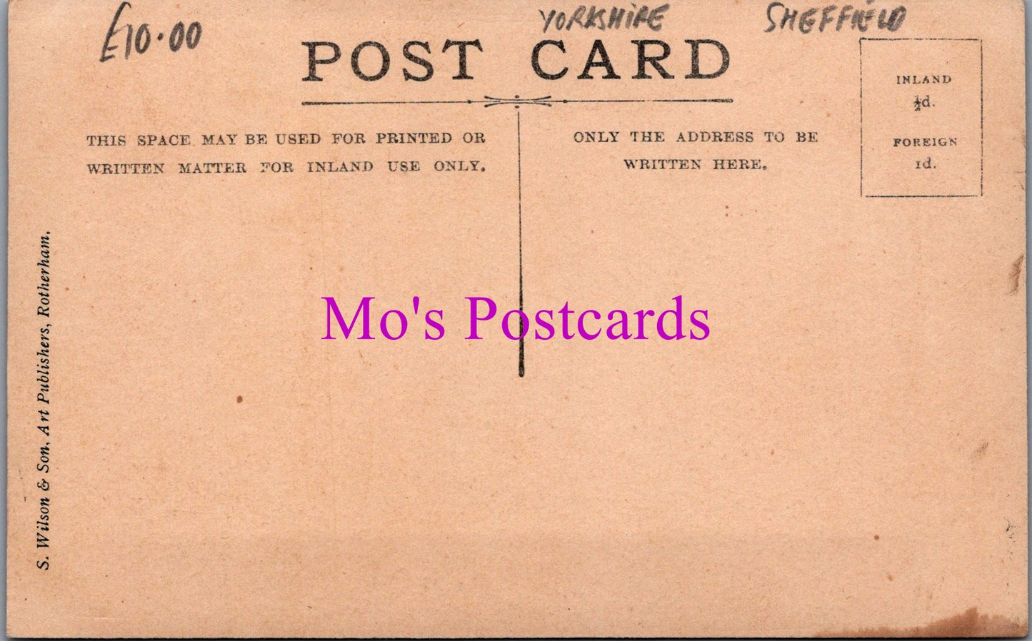 Yorkshire Postcard - Opening of Sheffield  University  SW15340