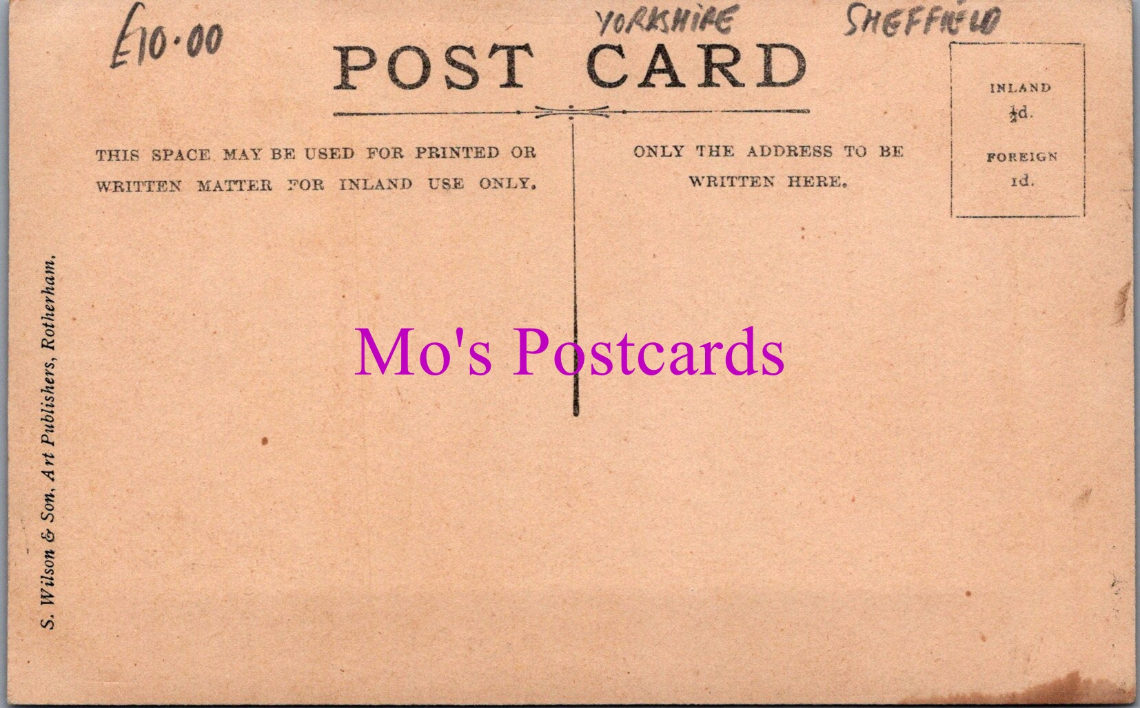 Yorkshire Postcard - Opening of Sheffield  University  SW15340