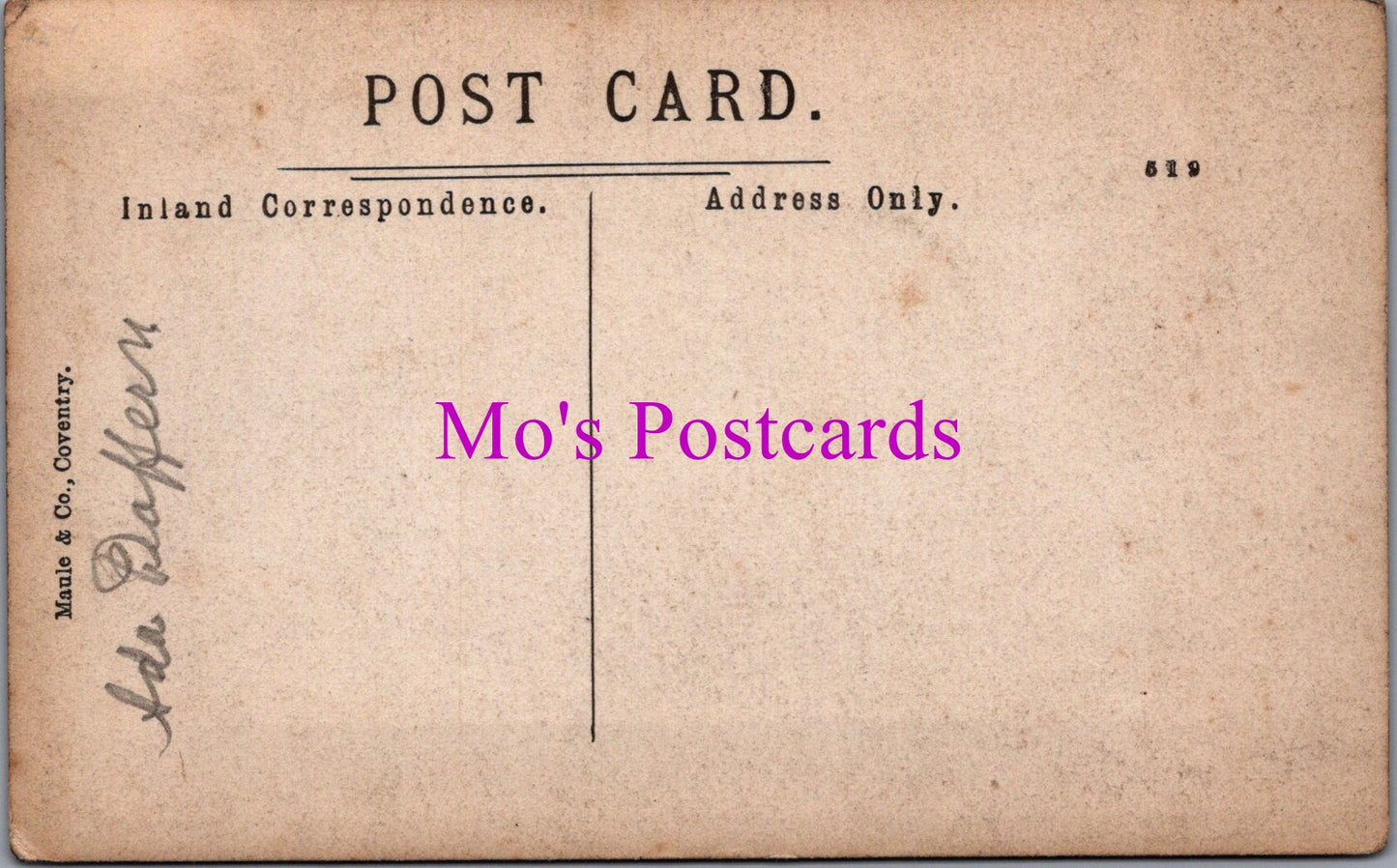 Ancestors Postcard - Lady Called Ada Daffern Wearing a Fancy Hat  SW15636