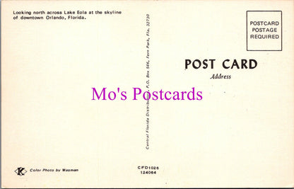 America Postcard - Lake Eola, Downtown Orlando, Florida  SW15648