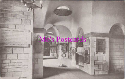 London Postcard - St Paul's Cathedral South Aisle of Crypt  SW15312