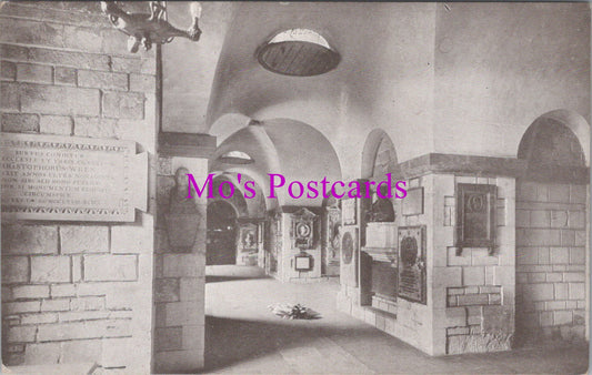 London Postcard - St Paul's Cathedral South Aisle of Crypt  SW15312