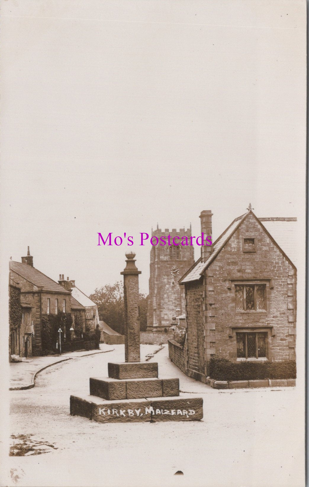 Yorkshire Postcard - Kirkby Malzeard Village   SW15327