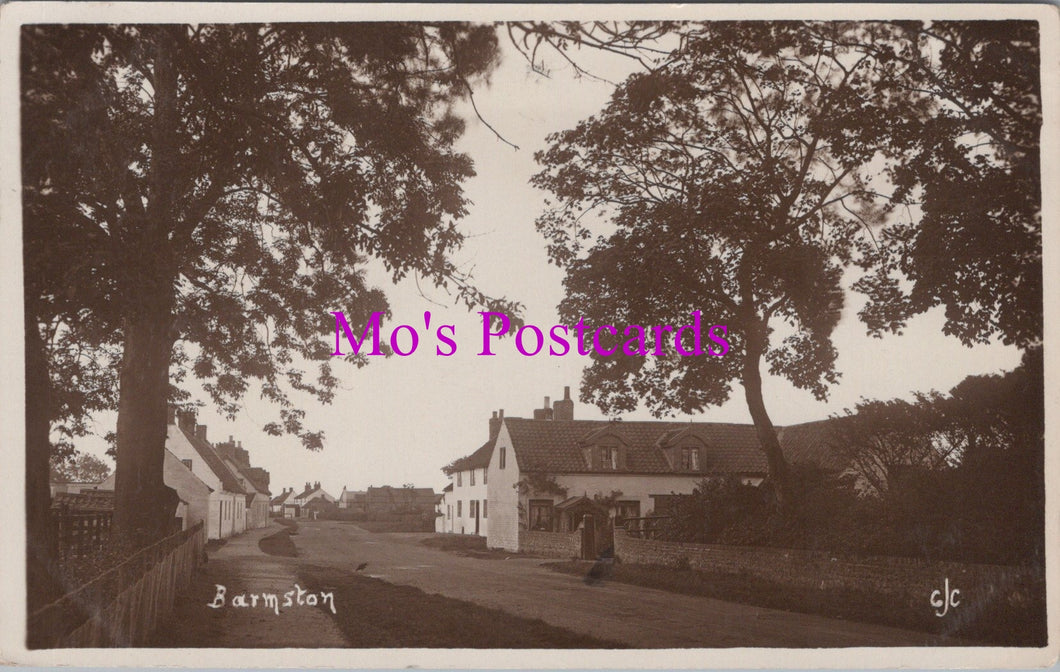 Yorkshire Postcard - Barmston Village   SW15330