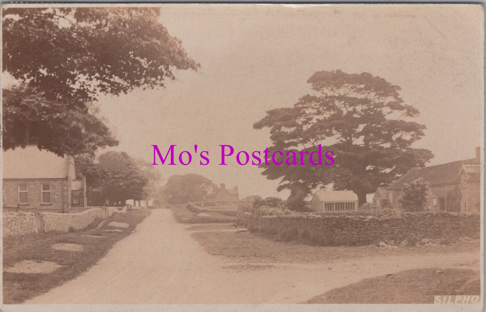 Yorkshire Postcard - Silpho Village  SW15333