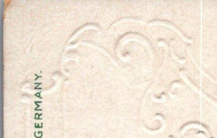 Embossed Friendship Postcard - Clock, Appointment Calendar  SW16449