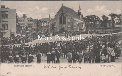 Hampshire Postcard - Portsmouth Garrison Church   SW16453