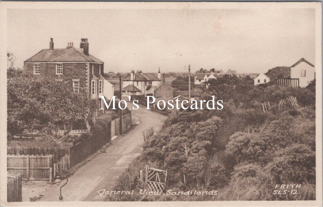 Lincolnshire Postcard - General View of Sandilands   SW16456