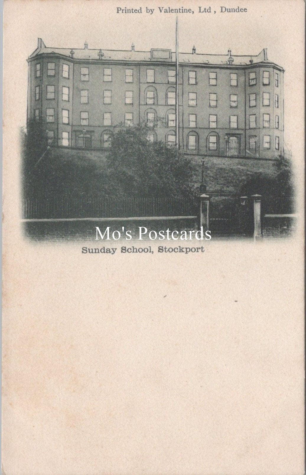 Cheshire Postcard - Sunday School, Stockport  SW16461