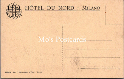 Italy Postcard - Milan, Milano, Hotel Du Nord   SW16475