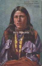 Load image into Gallery viewer, Poetry Postcard - The Song of Hiawatha, Longfellow  SW16578
