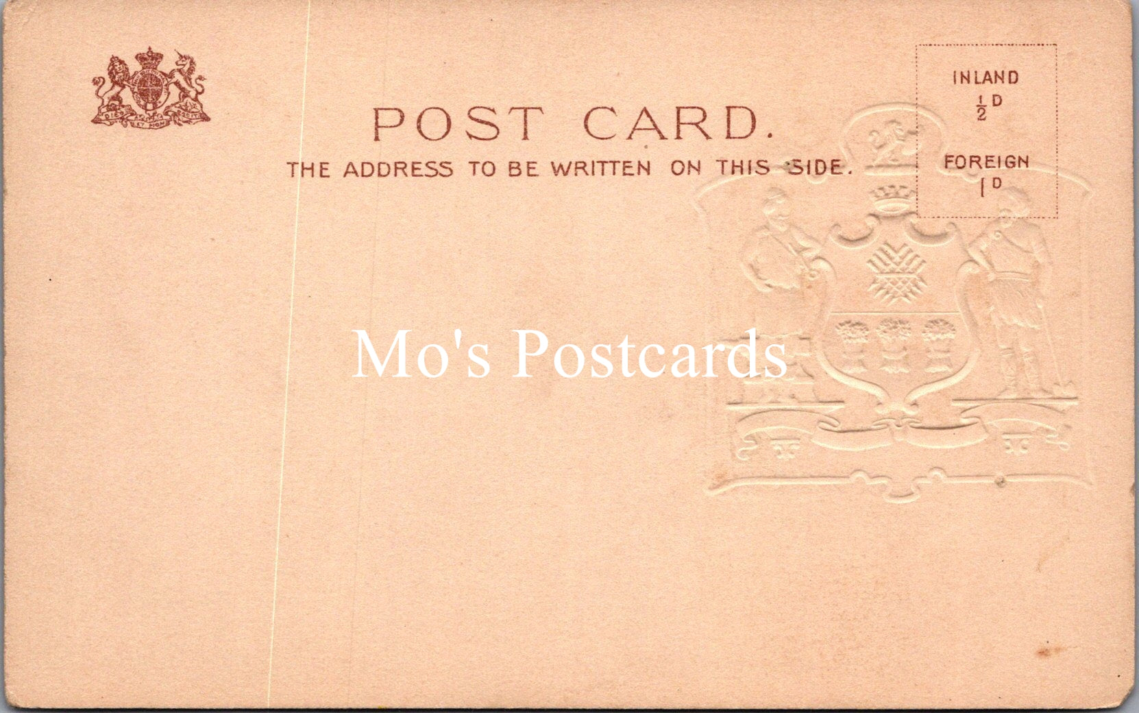 Heraldic Postcard - Embossed Heraldry, Sheffield, Yorkshire SW16579