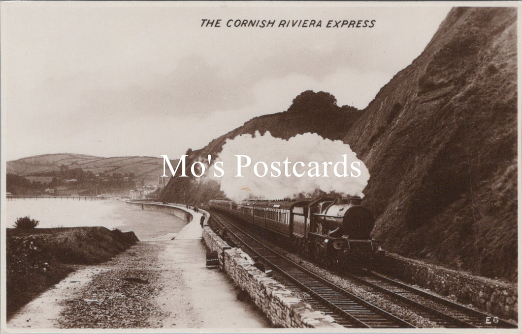 Railways Postcard - The Cornish Riviera Express Train   SW16580