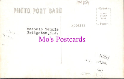 America Postcard - Masonic Temple, Bridgeton, New Jersey  HM454