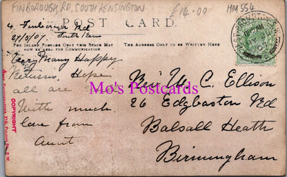 London Postcard - Finborough Road, South Kensington   HM554