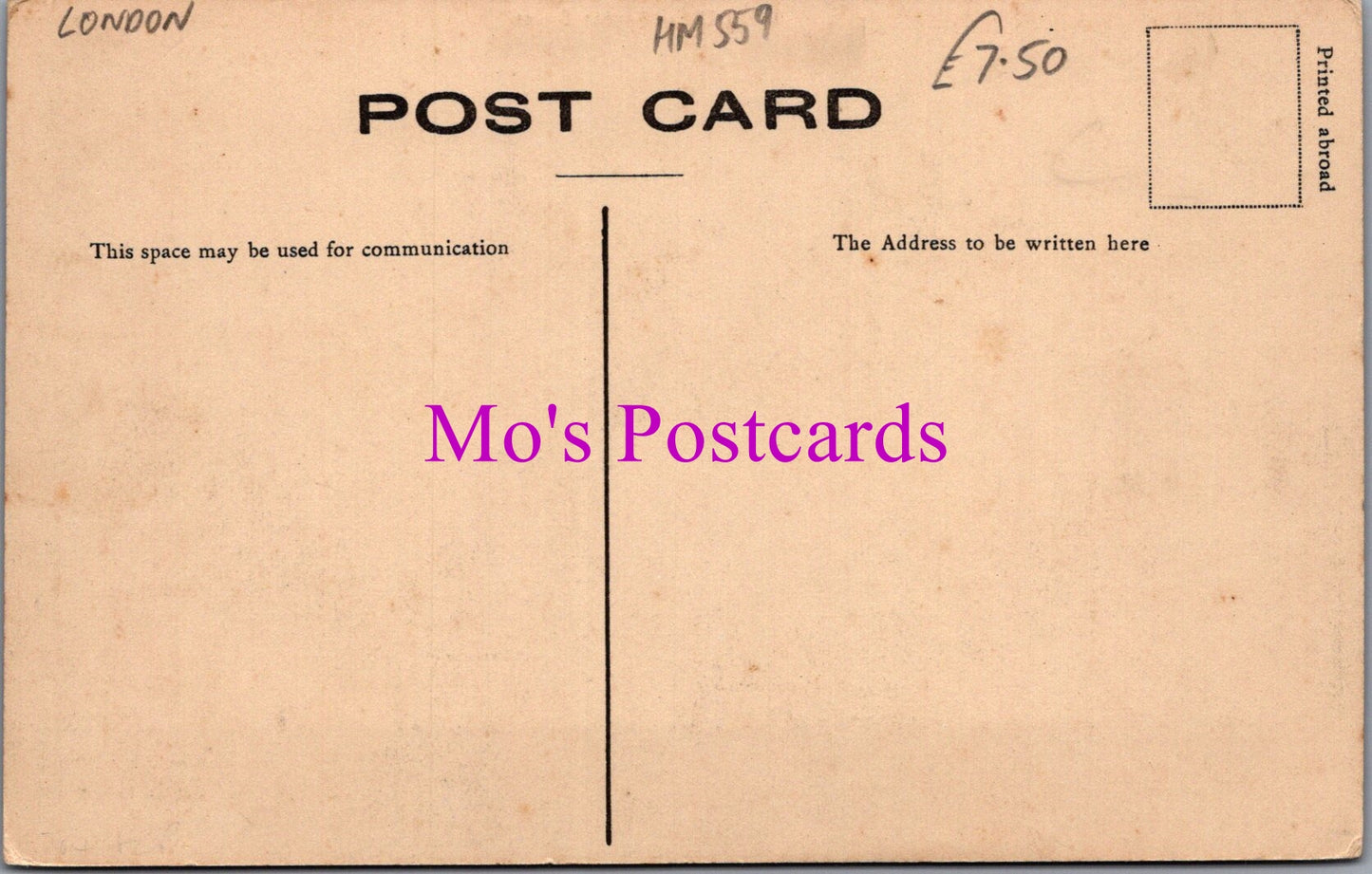 London Postcard - Regent Street   HM559