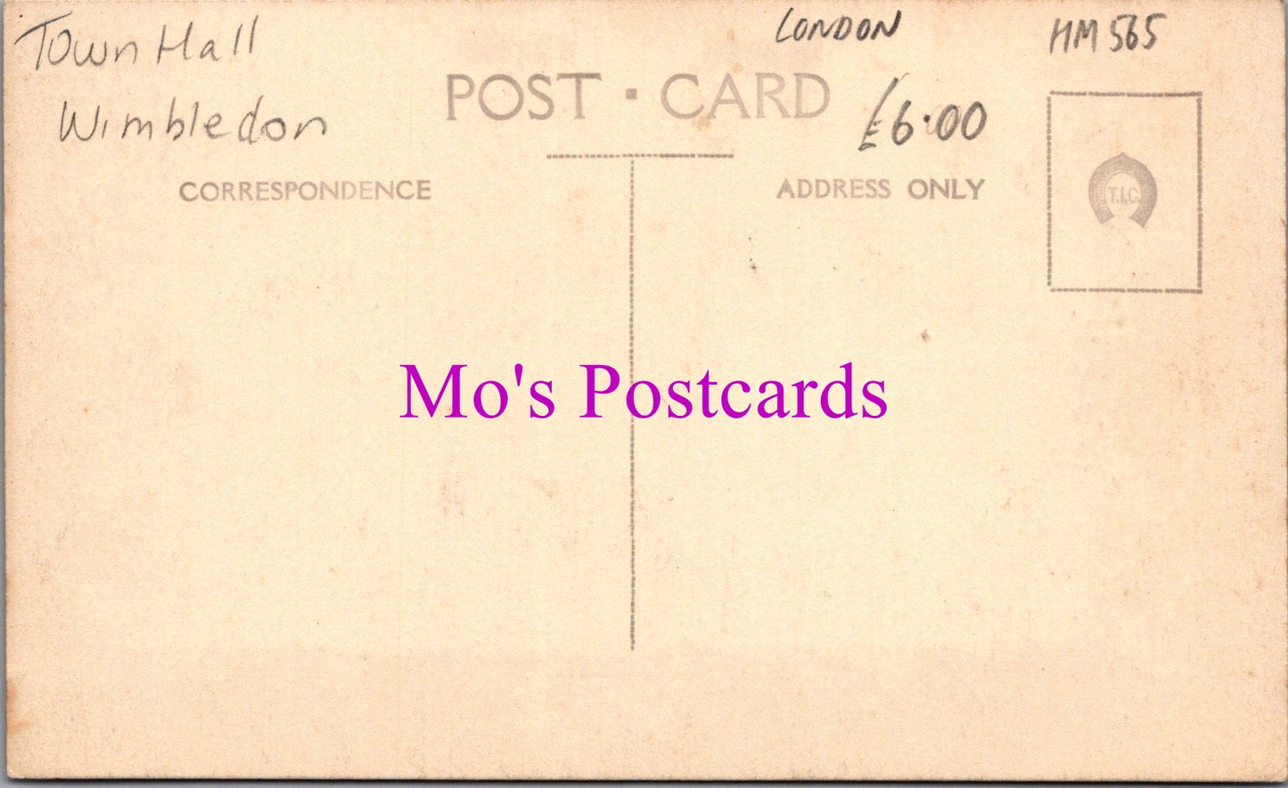 London Postcard - Wimbledon Town Hall   HM565