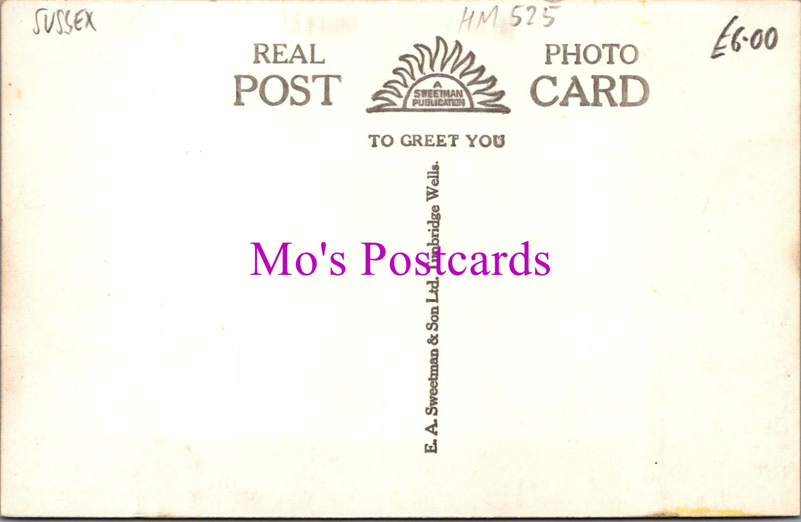 Sussex Postcard - Brighton Road, Forest Row   HM525