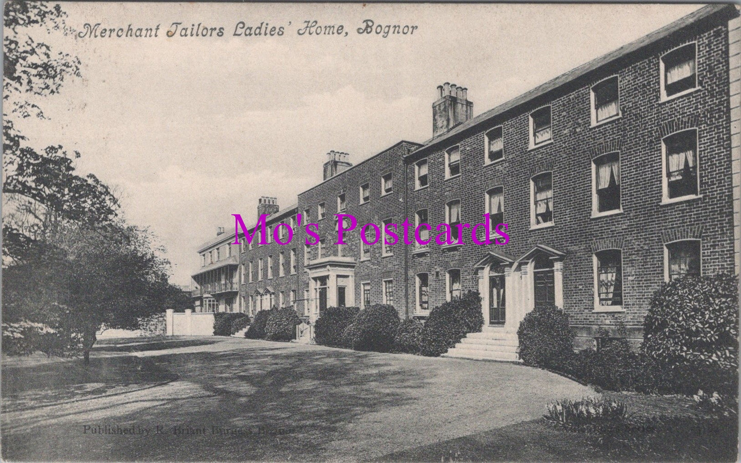 Sussex Postcard - Bognor, Merchant Tailors Ladies Home  HM529