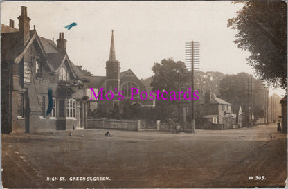 London Postcard - High Street, Green Street, Green  HM549