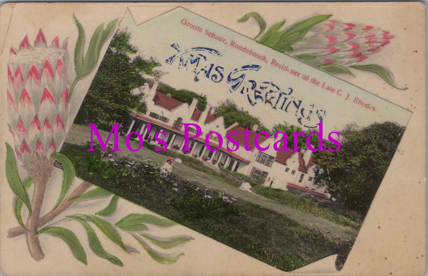 South Africa Postcard - Groote Schuur, Rondebosch  HM337