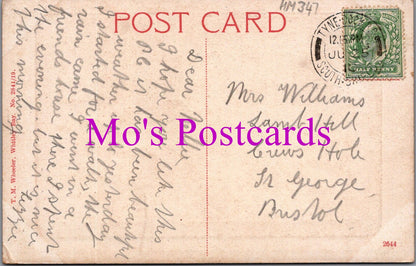 Northumberland Postcard - Whitley Bay Promenade  HM347