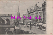 Load image into Gallery viewer, Northumberland Postcard - Newcastle-On-Tyne Central Station  HM348
