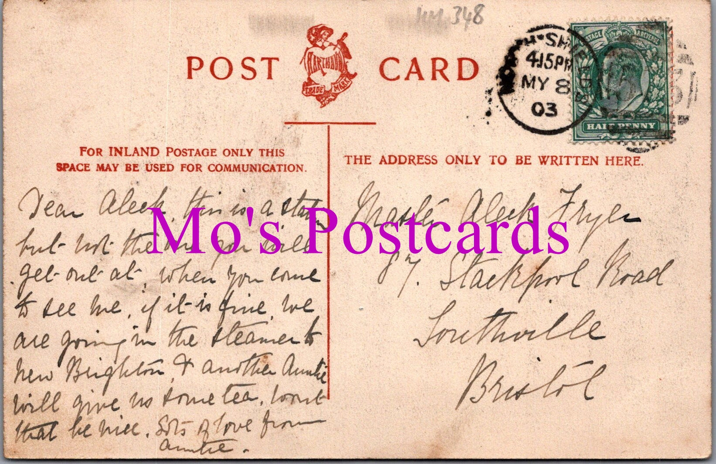Northumberland Postcard - Newcastle-On-Tyne Central Station  HM348