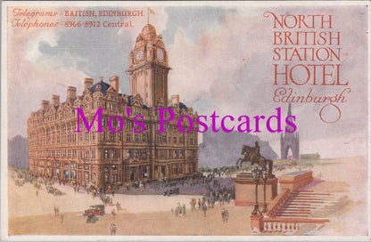 Scotland Postcard - Edinburgh, North British Station Hotel SW15373