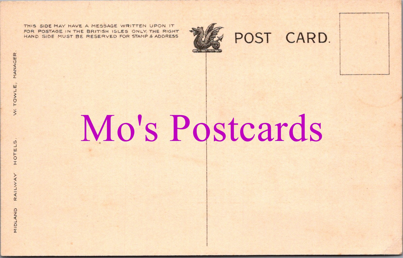 Yorkshire Postcard - Bradford, Forster Square, Midland Hotel  SW15379
