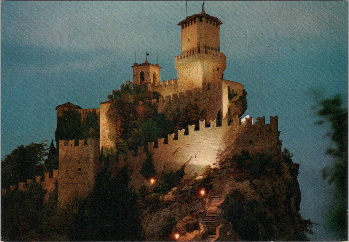 San Marino Postcard - The First Tower  SW15660