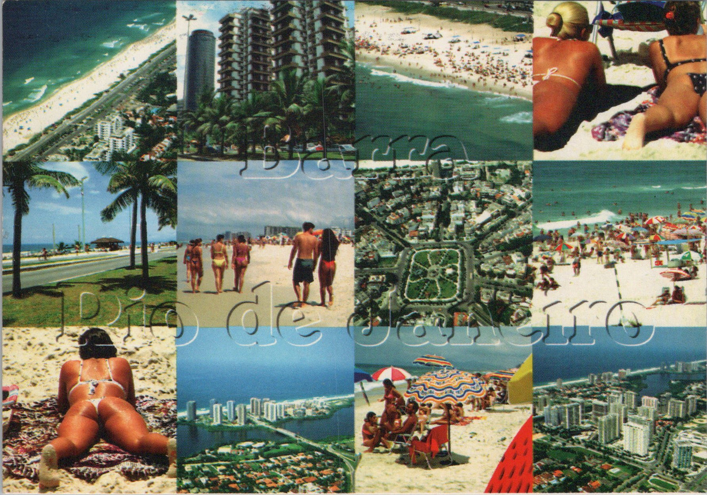 Brazil Postcard - Rio De Janeiro, "Cidade Maravilhosa"  SW16315