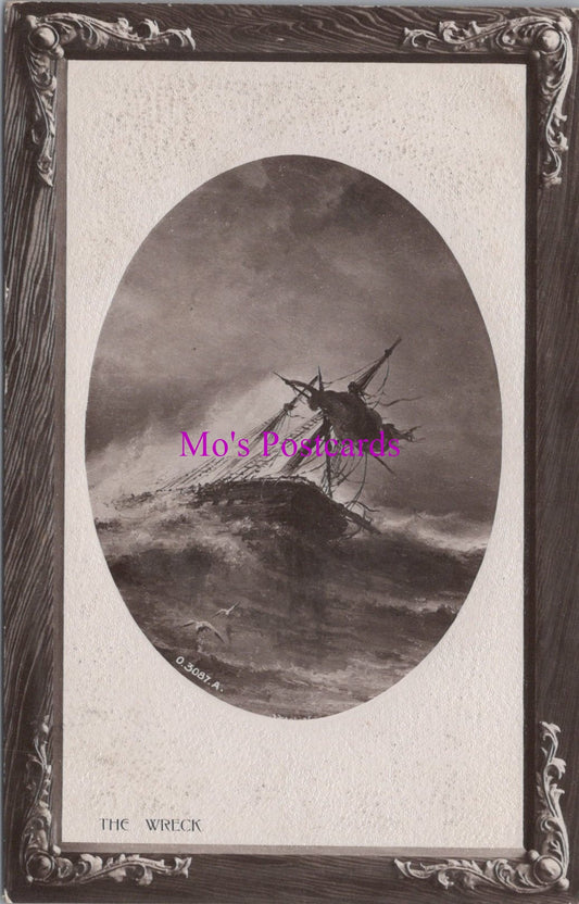 Shipping Postcard - The Wreck, Shipwreck Scene SW16347