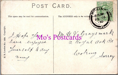 Children Postcard - His First Cigarette  SW16351