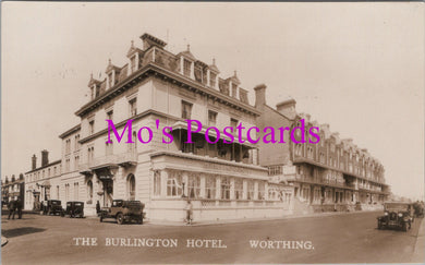 Sussex Postcard - The Burlington Hotel, Worthing   SW14747