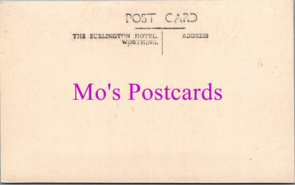 Sussex Postcard - The Burlington Hotel, Worthing   SW14747