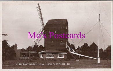 Sussex Postcard - High Salvington Mill Near Worthing SW14750