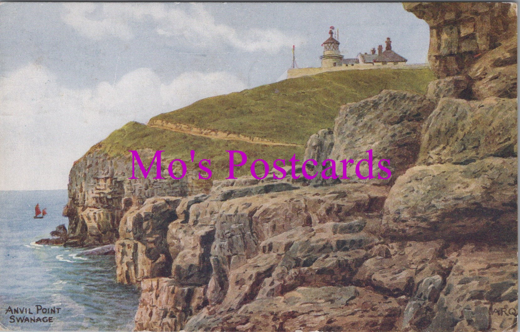Dorset Postcard - Anvil Point, Swanage  SW14764