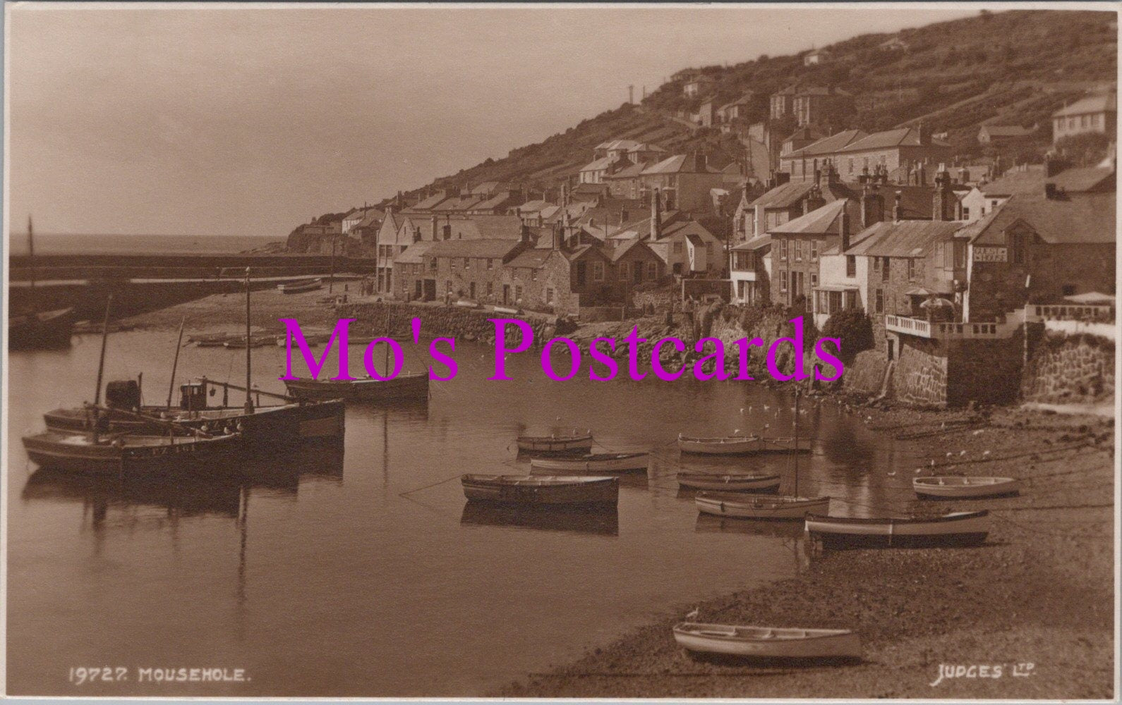 Cornwall Postcard - Mousehole Harbour   SW14768