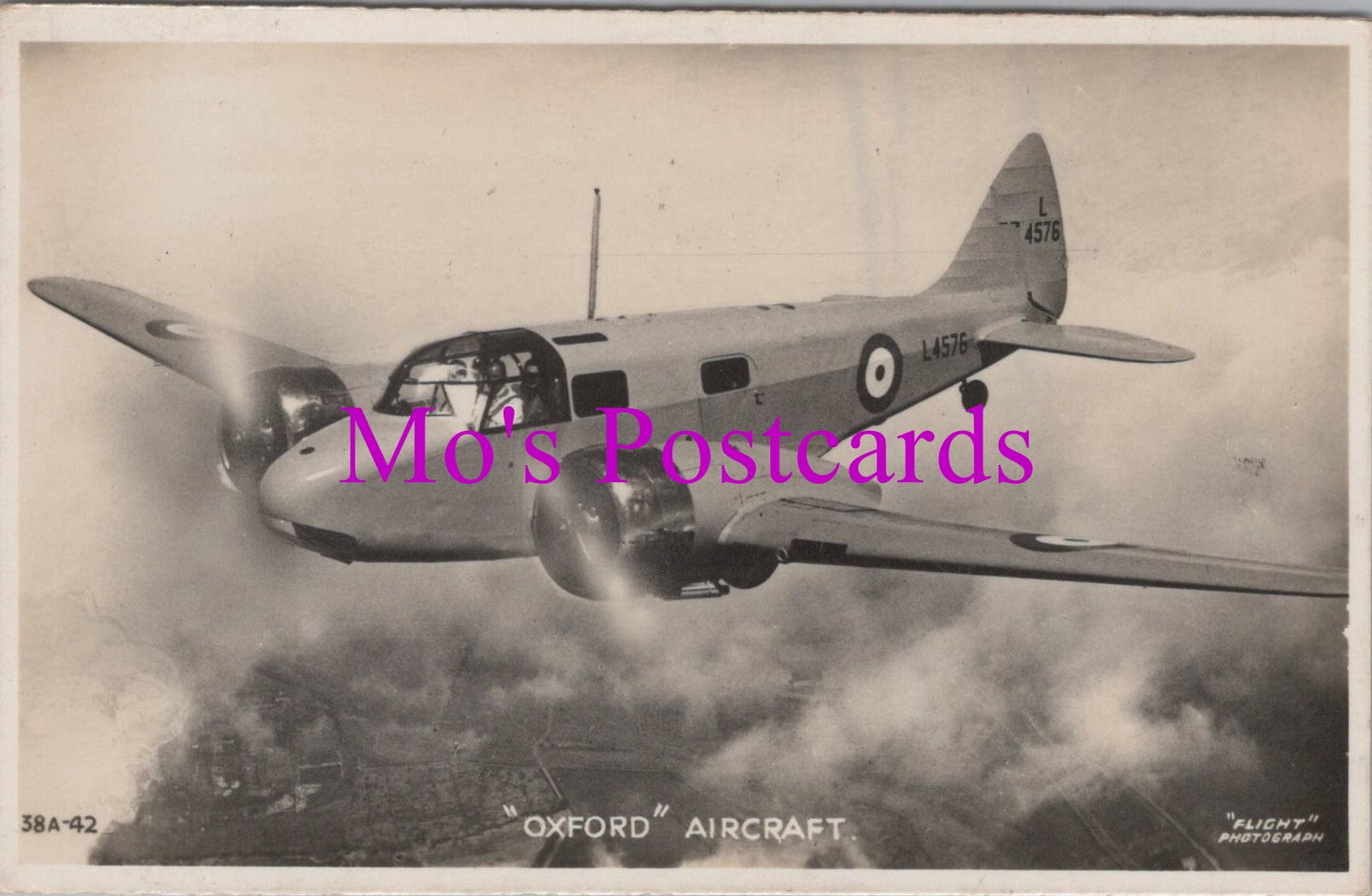 Military Aviation Postcard - "Oxford" Aircraft   SW14789