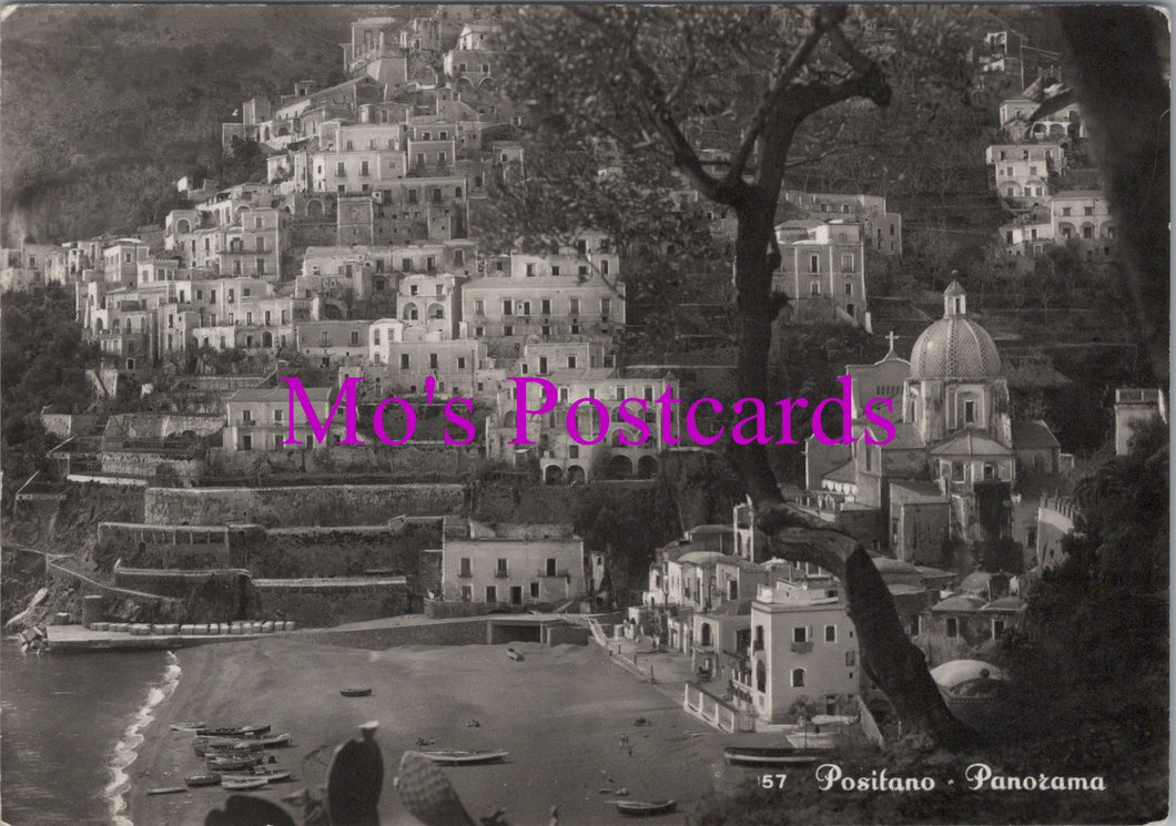 Italy Postcard - Positano Panorama, The Amalfi Coast SW15244