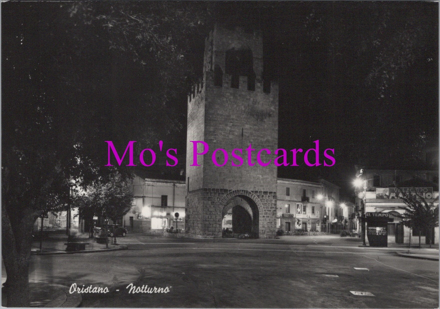 Italy Postcard - Notturno, Oristano, Sardinia  SW15300